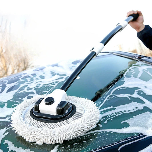 Telescopic Car Wash Brush – Long Handle Mop