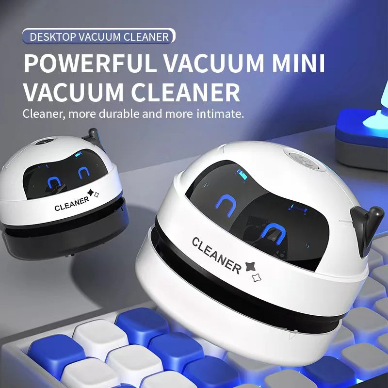 Mini Desktop Vacuum Cleaner – USB Powered 